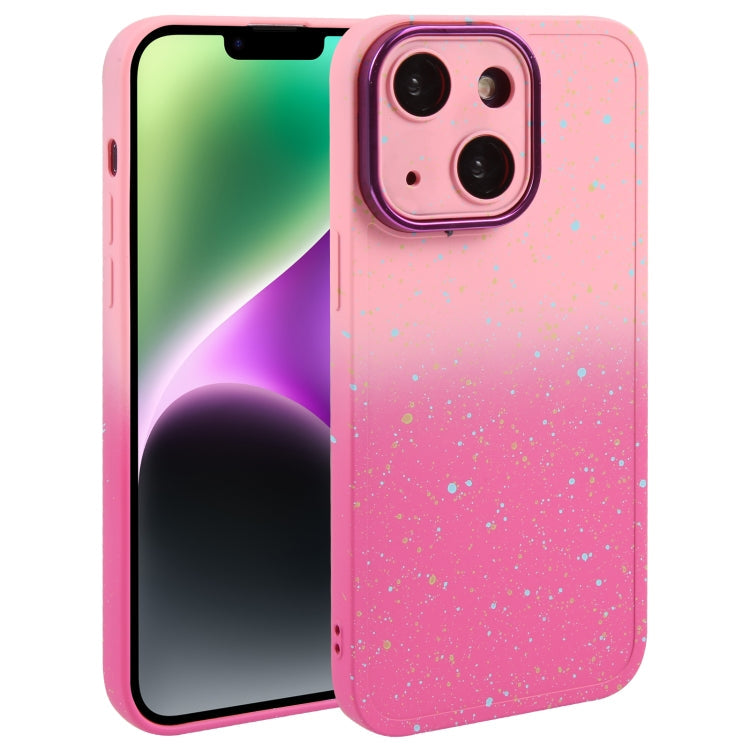 Phone Case – Silicone (iPhone 15 Plus) For iPhone 15 Pink Red