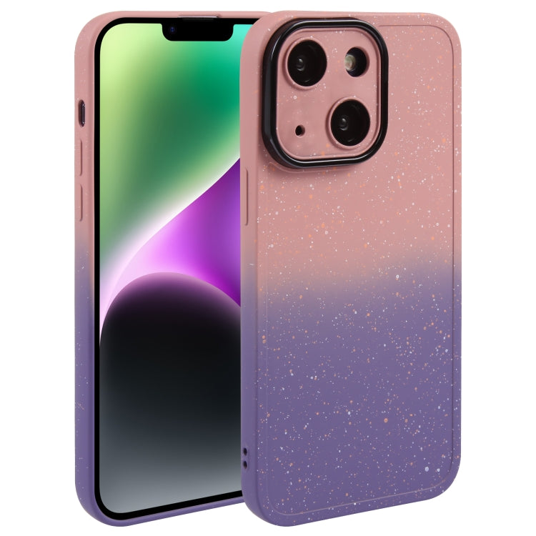 Phone Case – Silicone (iPhone 15 Plus) For iPhone 15 Pink Purple