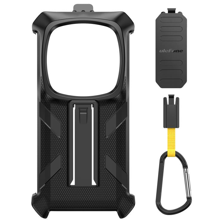 Ulefone Back Clip Phone Case with Carabiner – TPU, For Ulefone Armor X16 / X16 Pro, For Ulefone Armor X32 / X32 Pro, For Ulefone Armor 28 Ultra / 28 Ultra Thermal, For Ulefone Armor X31 / X31 Pro, For Ulefone Armor 27 / 27 Pro / 27T / 27T Pro... For Ulefone Armor 28 Ultra 28 Ultra Thermal