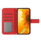 Skin Feel Sun Flower Embossed Flip Leather Phone Case with Lanyard, For iPhone 17 Pro, For iPhone 17