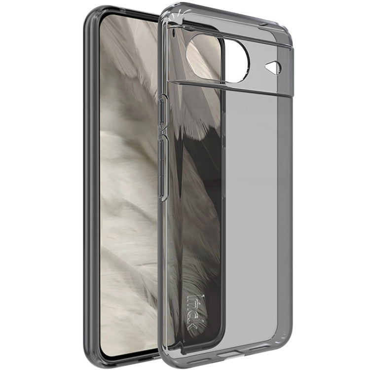 UX-5 Series Transparent Shockproof TPU Protective Phone Case – Shockproof, TPU, For Google Pixel 8a, For Google Pixel 8 For Google Pixel 8 Transparent Black