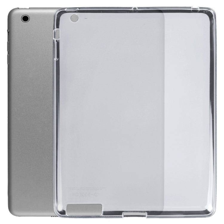 TPU Tablet Case – Tablet Case, For iPad 4 / 3 / 2, For iPad 4 / 3 / 2 / 1 For iPad 4 3 2 Frosted Clear