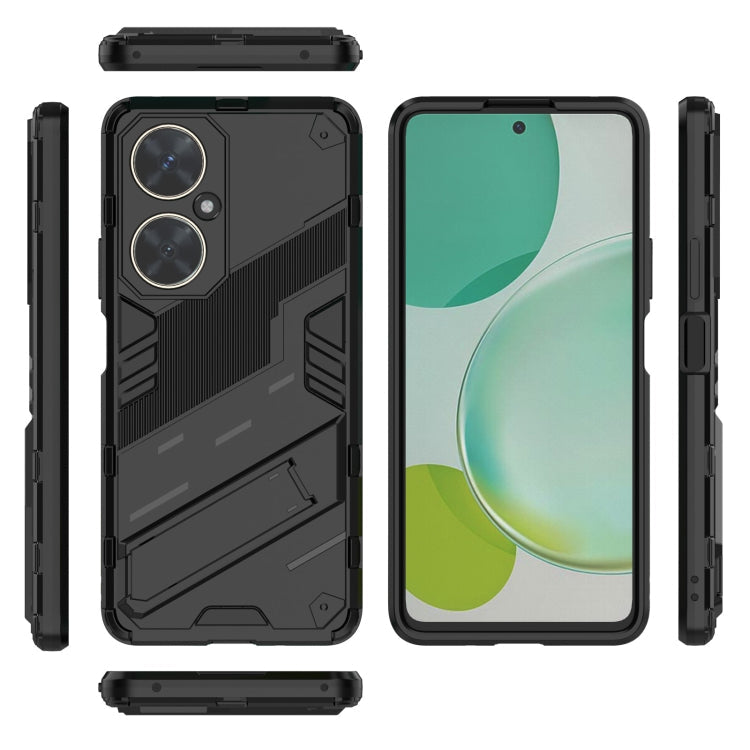 Punk Armor 2 in 1 PC + TPU Phone Case with Holder – TPU, For Huawei nova 11i 4G, For Huawei nova 11 Pro 4G, For Huawei nova 11 4G