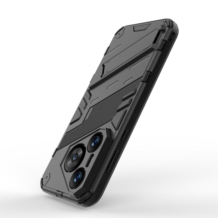 Punk Armor 2 in 1 PC + TPU Phone Case with Holder – TPU, For Huawei Pura 70, For Huawei nova 11 SE, For Huawei nova 12 Pro