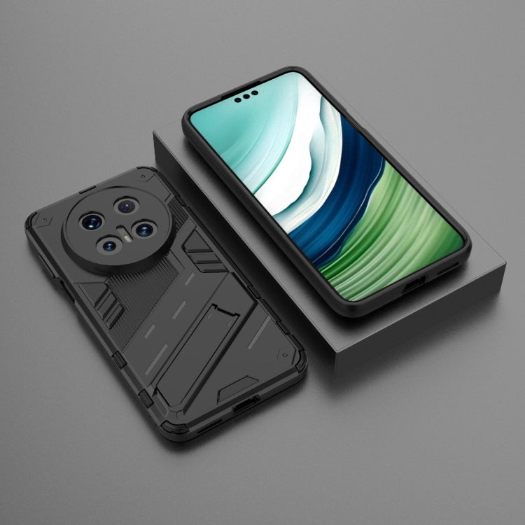 Punk Armor 2 in 1 PC + TPU Phone Case with Holder – TPU, For Huawei Mate 70 Pro / 70 Pro+, For Huawei Pura 70 Pro / 70 Pro+, For Huawei Pura 70 Ultra