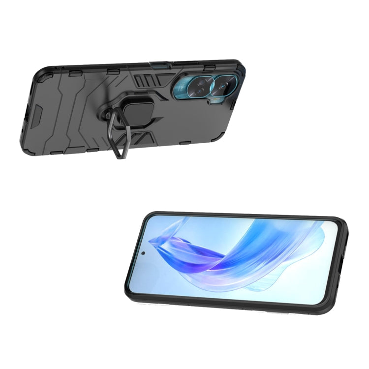Magnetic Ring Holder PC + TPU Phone Case – Ring Holder, Magnetic, TPU, For Honor 90 Lite / X50i 5G, For Honor 90 Pro, For Honor 90