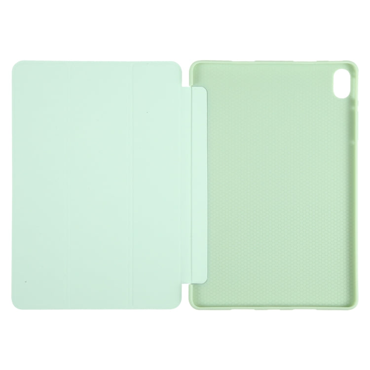 GEBEI 3-folding Holder Shockproof Flip Leather Tablet Case – Shockproof, Flip, Leather, For Huawei MatePad SE 11, For Huawei MatePad Air 11.5