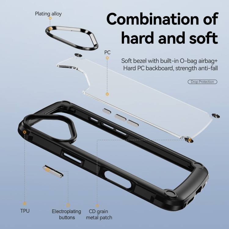 TPU + PC Lens Protection Phone Case – TPU, For iPhone 16, For iPhone 15 Pro Max, For iPhone 15 Pro, For iPhone 15 Plus