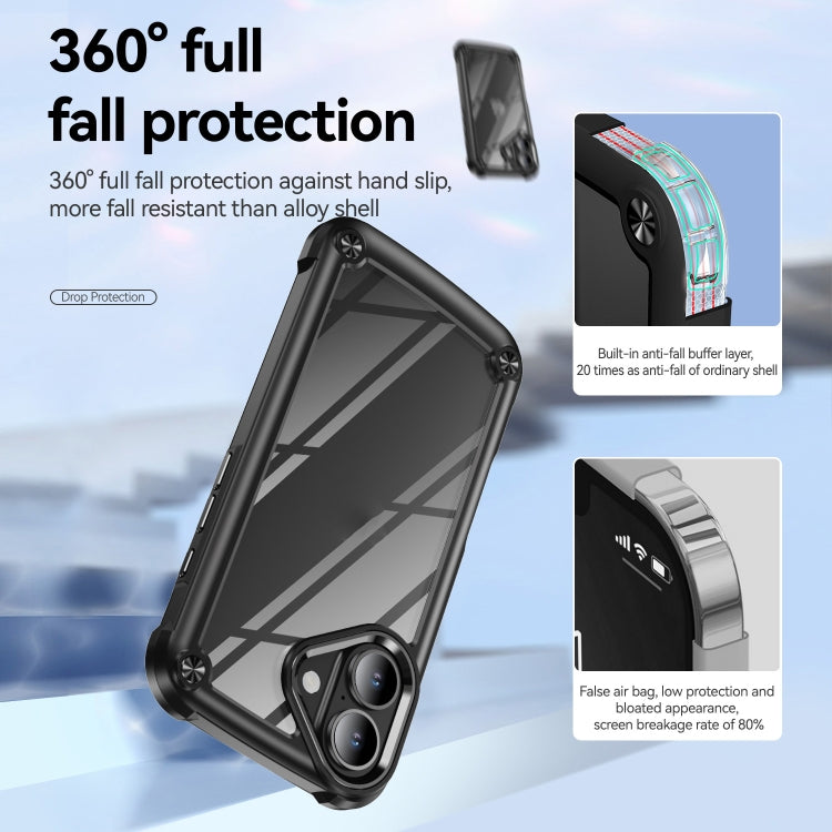 TPU + PC Lens Protection Phone Case – TPU, For iPhone 16, For iPhone 15 Pro Max, For iPhone 15 Pro, For iPhone 15 Plus