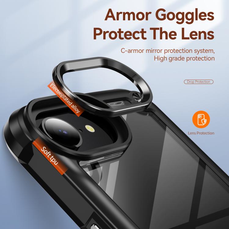 TPU Phone Case – + PC Lens Protection Phone Case, For iPhone 17e / 16e, For iPhone 17...