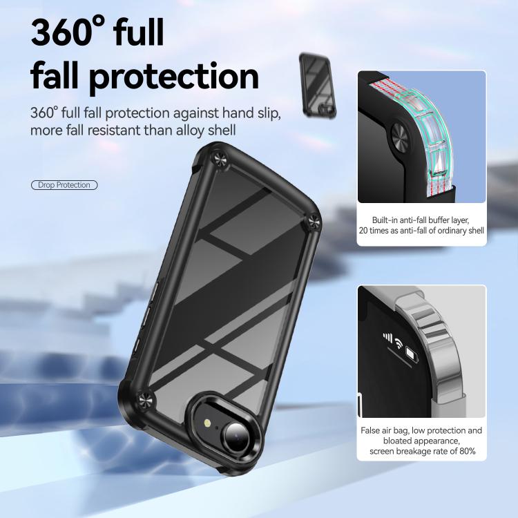 TPU Phone Case – + PC Lens Protection Phone Case, For iPhone 17e / 16e, For iPhone 17...