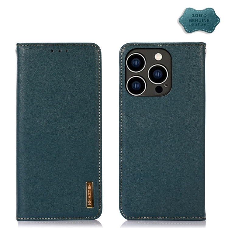 KHAZNEH Nappa Top Layer Cowhide Leather Phone Case – Card Slot, Leather, TPU, For iPhone 16 Pro, For iPhone 16 Plus, For iPhone 16, For iPhone 15 Pro Max, For iPhone 15 Pro, For iPhone 15 Plus For iPhone 15 Pro Max Green