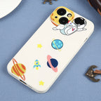 Hug Moon Astronaut Pattern TPU Phone Case, For iPhone 14 Plus, For iPhone 14, For iPhone 14 Pro, For iPhone 14 Pro Max, For iPhone SE 2022 / SE 2020 / 8 / 7, For iPhone 13 Pro Max, For iPhone 13 Pro, For iPhone 13, For iPhone 13 mini, For iPhone 12    ...