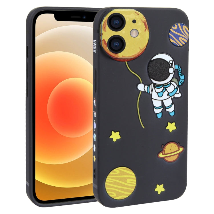 Hug Moon Astronaut Pattern TPU Phone Case – TPU, For iPhone 14 Plus, For iPhone 14, For iPhone 14 Pro, For iPhone 14 Pro Max, For iPhone SE 2022 / SE 2020 / 8 / 7, For iPhone 13 Pro Max, For iPhone 13 Pro, For iPhone 13, For iPhone 13 mini For iPhone 12 Black