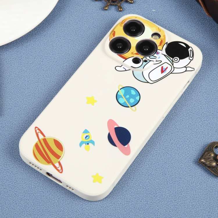 Hug Moon Astronaut Pattern TPU Phone Case, For iPhone 11 Pro Max, For iPhone 11, For iPhone 11 Pro, For iPhone XS / X, For iPhone XR, For iPhone XS Max, For iPhone 8 Plus / 7 Plus, For iPhone 6s Plus / 6 Plus, For iPhone 6s / 6