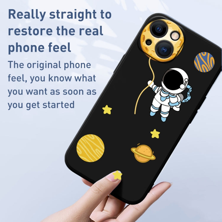 Hug Moon Astronaut Pattern TPU Phone Case, For iPhone 14 Plus, For iPhone 14, For iPhone 14 Pro, For iPhone 14 Pro Max, For iPhone SE 2022 / SE 2020 / 8 / 7, For iPhone 13 Pro Max, For iPhone 13 Pro, For iPhone 13, For iPhone 13 mini, For iPhone 12    ...