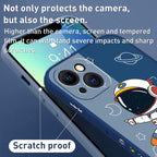 Color Contrast Astronaut Pattern TPU Phone Case, For iPhone 14 Plus, For iPhone 14, For iPhone 14 Pro, For iPhone 14 Pro Max, For iPhone SE 2022 / SE 2020 / 8 / 7, For iPhone 13 Pro Max, For iPhone 13 Pro, For iPhone 13, For iPhone 13 mini, For iPhone ...
