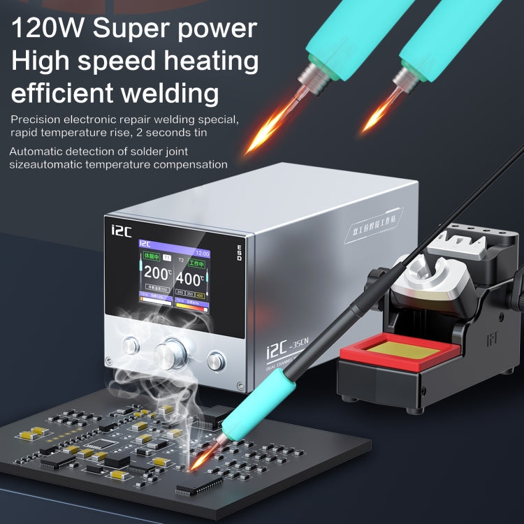 i2C 3SCN Intelligent Double Welding Station with RS100 Base, A Set, B Set – TPU