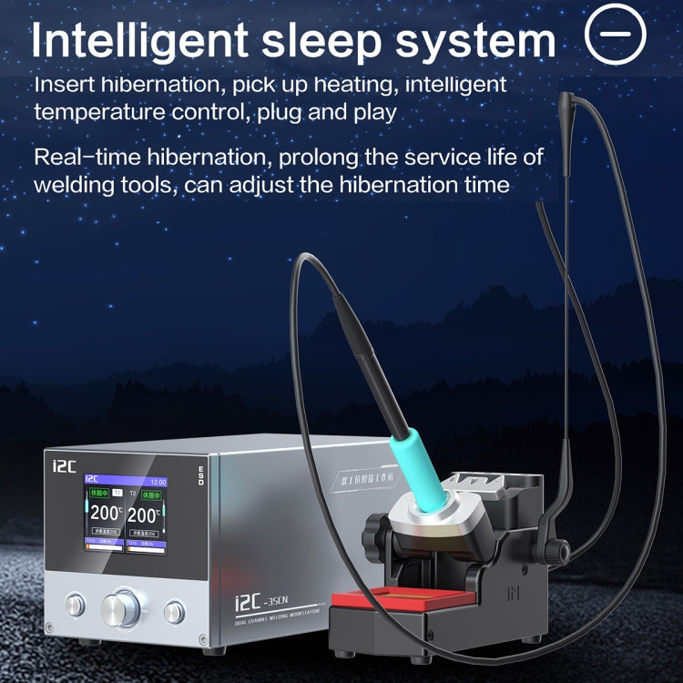 i2C 3SCN Intelligent Double Welding Station with RS100 Base, A Set, B Set – TPU