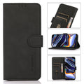 KHAZNEH Matte Texture Leather Phone Case, For iPhone 15 For iPhone 15 Black