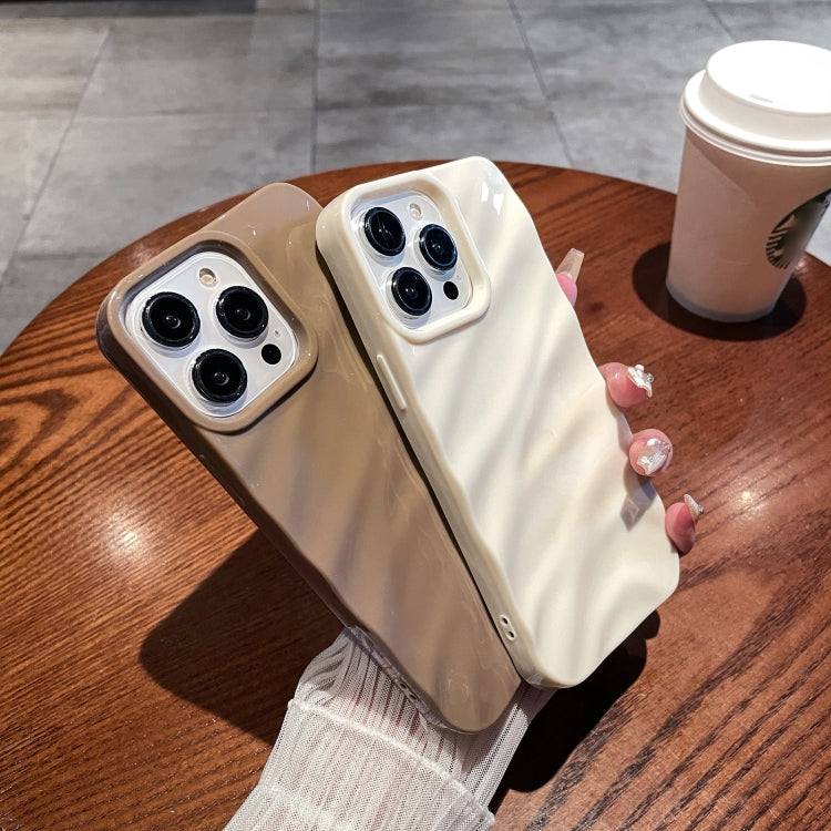Solid Color Wave Texture TPU Phone Case, For iPhone X / XS, For iPhone XR, For iPhone XS Max