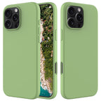 Phone Case – Silicone (iPhone 16 Pro) For iPhone 16 Pro Mint Green