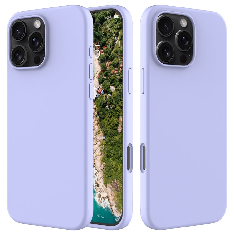 Phone Case – Silicone (iPhone 16 Pro) For iPhone 16 Pro Purple
