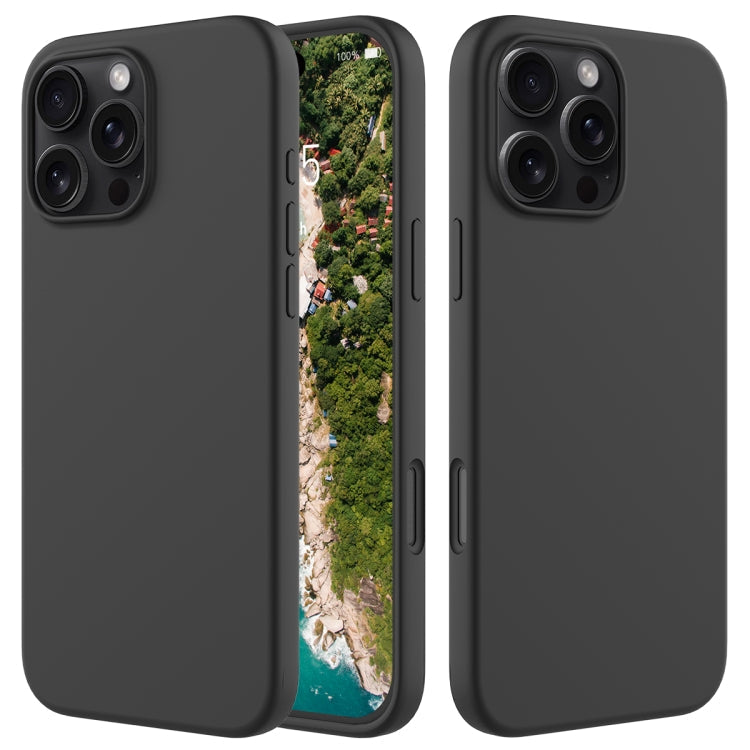 Phone Case – Silicone (iPhone 16 Pro) For iPhone 16 Pro Black