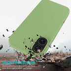 Solid Color Silicone Phone Case, For iPhone 16, For iPhone 15 Pro Max