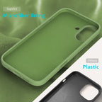 Solid Color Silicone Phone Case, For iPhone 16, For iPhone 15 Pro Max