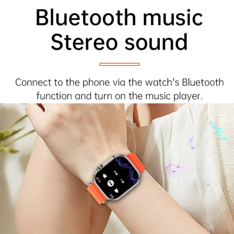 WS-E9 Smart Watch – 2.2" Screen, IP67 Waterproof, Heart Rate Monitoring