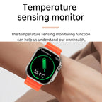 WS-E9 Smart Watch – 2.2" Screen, IP67 Waterproof, Heart Rate Monitoring