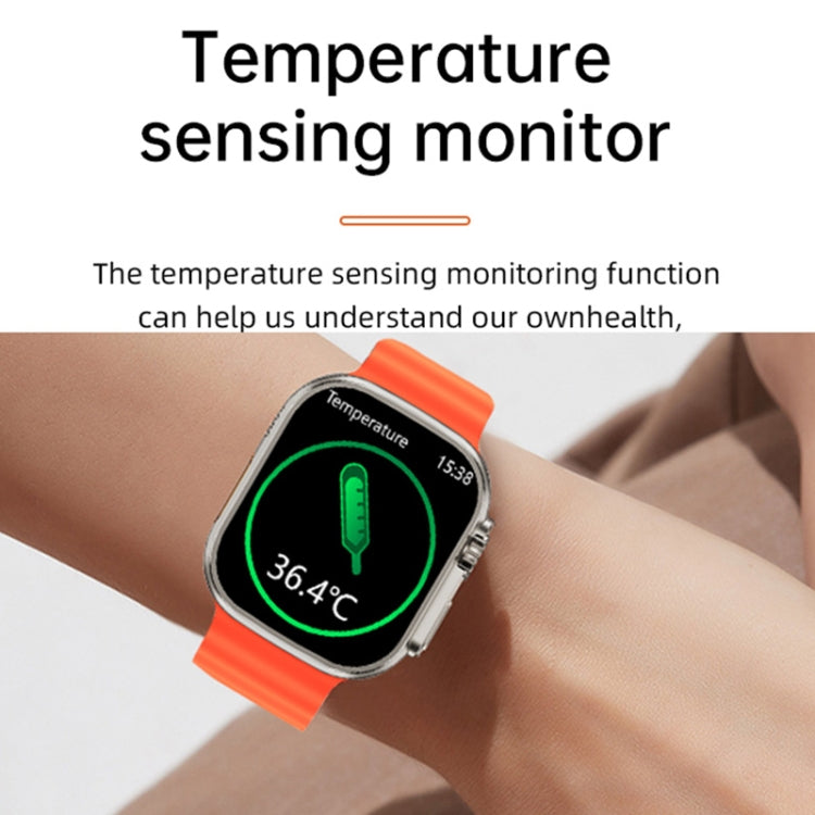 WS-E9 Smart Watch – 2.2" Screen, IP67 Waterproof, Heart Rate Monitoring