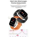 WS-E9 Smart Watch – 2.2" Screen, IP67 Waterproof, Heart Rate Monitoring