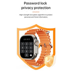 WS-E9 Smart Watch – 2.2" Screen, IP67 Waterproof, Heart Rate Monitoring