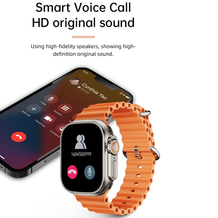 WS-E9 Smart Watch – 2.2" Screen, IP67 Waterproof, Heart Rate Monitoring