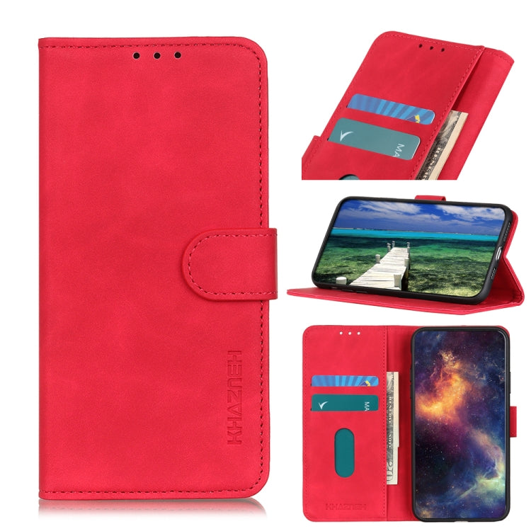 KHAZNEH Phone Case – Leather (iPhone 16 Pro) For iPhone 15 Pro Red