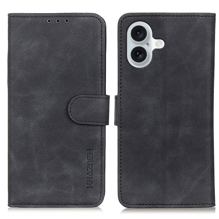 KHAZNEH Phone Case – Leather (iPhone 16 Pro) For iPhone 16 Black