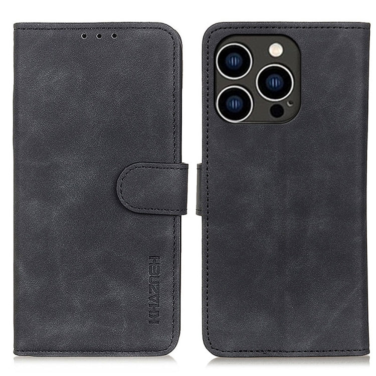 KHAZNEH Phone Case – Leather (iPhone 16e) For iPhone 16 Pro Max Black