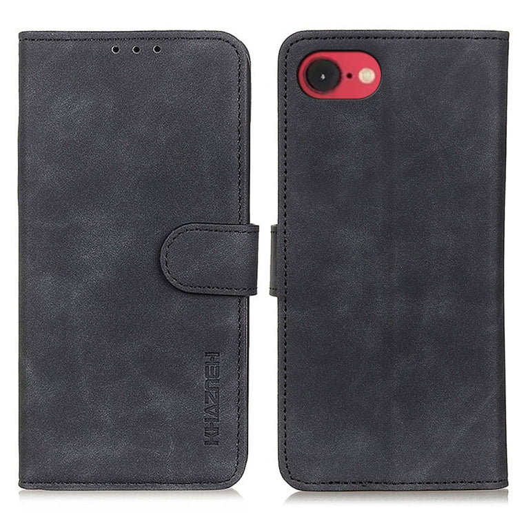 KHAZNEH Phone Case – Leather (iPhone 16e) For iPhone 16e 17e Black