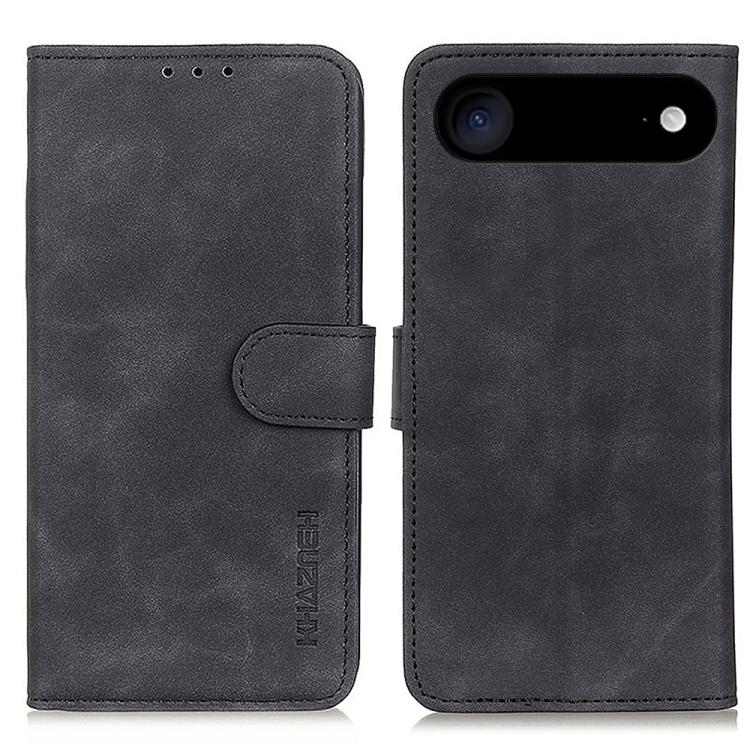 KHAZNEH Phone Case – Leather (iPhone 16e) For iPhone Air Black