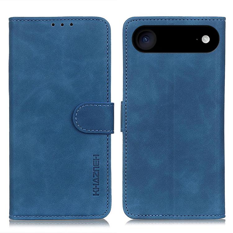 KHAZNEH Phone Case – Leather (iPhone 16e) For iPhone Air Blue