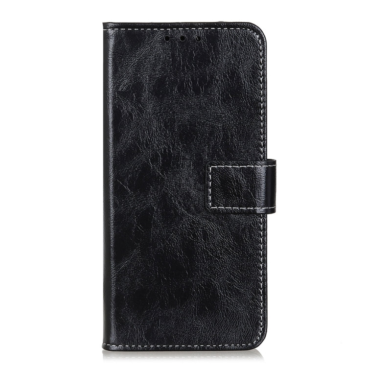 Retro Crazy Horse Texture Horizontal Flip Leather Phone Case, For iPhone 15