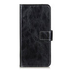 Retro Crazy Horse Texture Horizontal Flip Leather Phone Case, For iPhone 15
