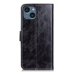 Retro Crazy Horse Texture Horizontal Flip Leather Phone Case, For iPhone 15