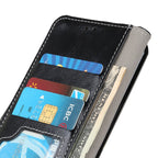 Retro Crazy Horse Texture Horizontal Flip Leather Phone Case, For iPhone 15