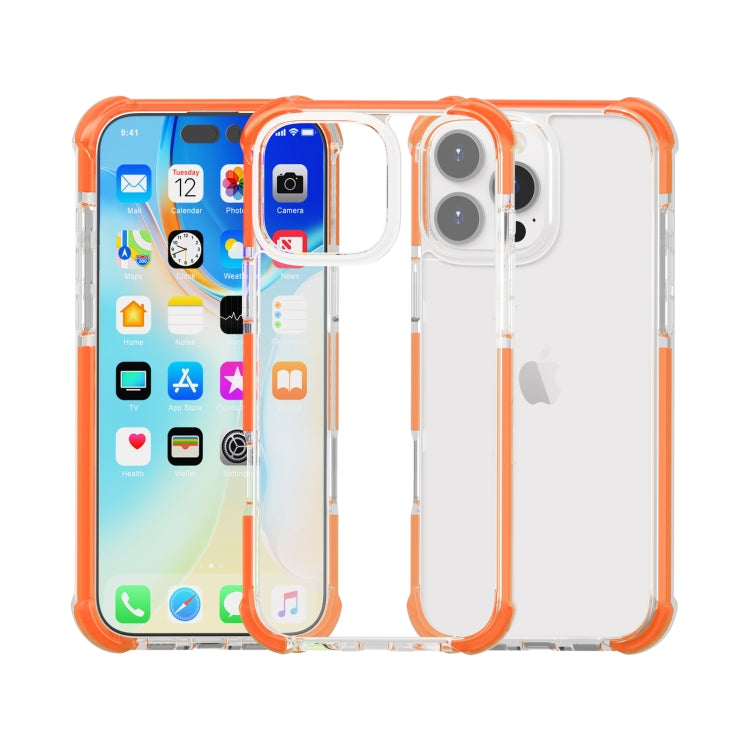 Four-corner Shockproof TPU Hybrid Acrylic Phone Case, For iPhone 16 Pro Max, For iPhone 16 Pro