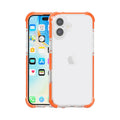 Four-corner Shockproof TPU Hybrid Acrylic Phone Case, For iPhone 16 Plus, For iPhone 16 For iPhone 16 Plus Orange
