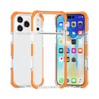 Four-corner Shockproof TPU Hybrid Acrylic Phone Case, For iPhone 18 Pro / 17 Pro, For iPhone 18 Pro Max / 17 Pro Max For iPhone 18 Pro 17 Pro Orange