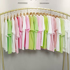 100-Pack Bulk Buy T-shirt Top Blouse, Clearance Clothes Insanely Low Prices, Style and Size & Color Match Randomly, T-shirt T-shirt